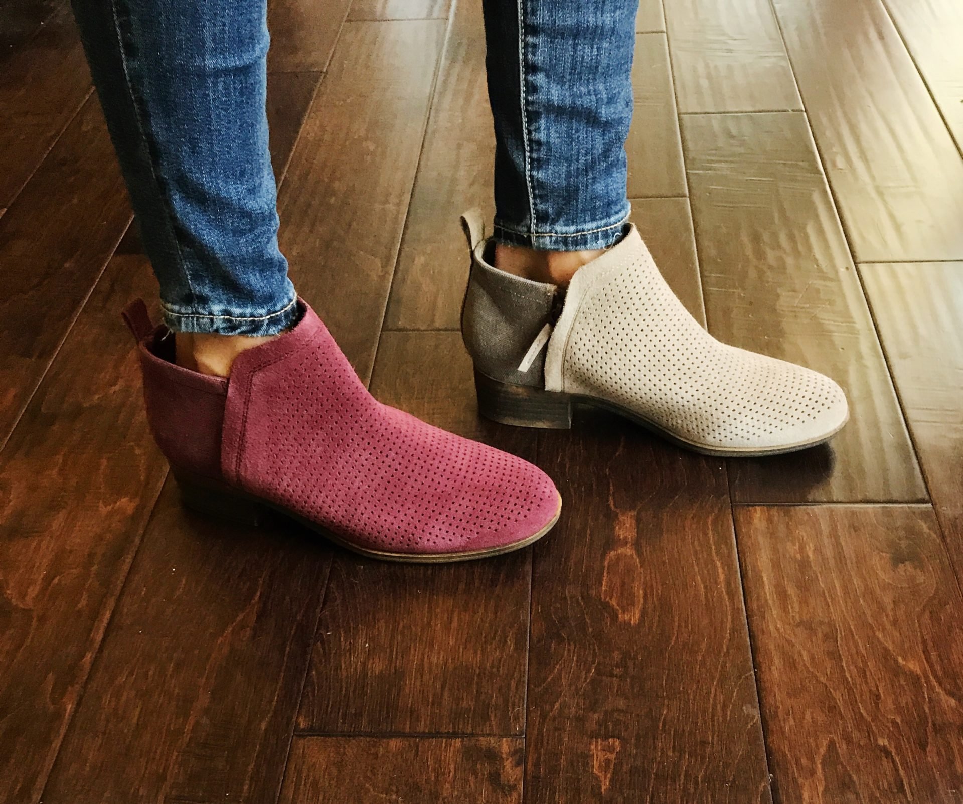 Low Heel Booties