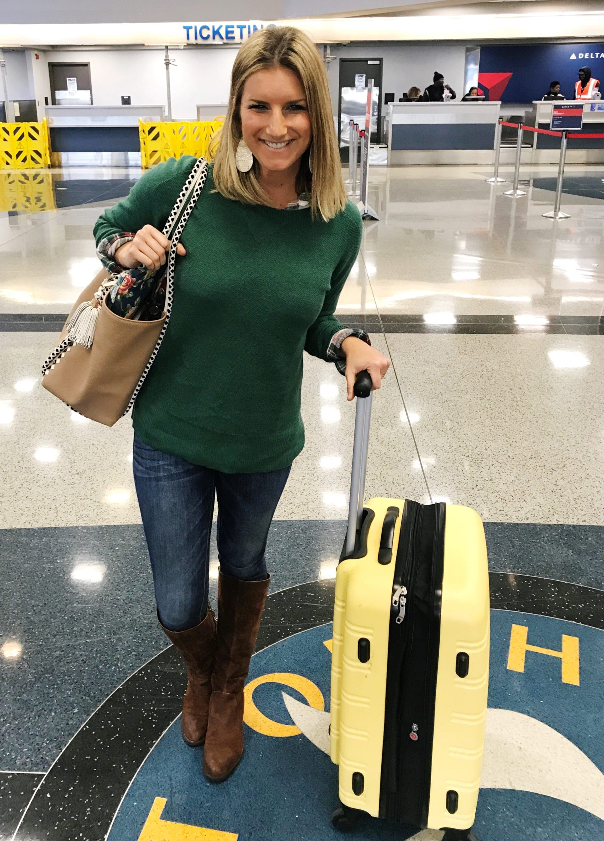 Dressy Travel Outfit