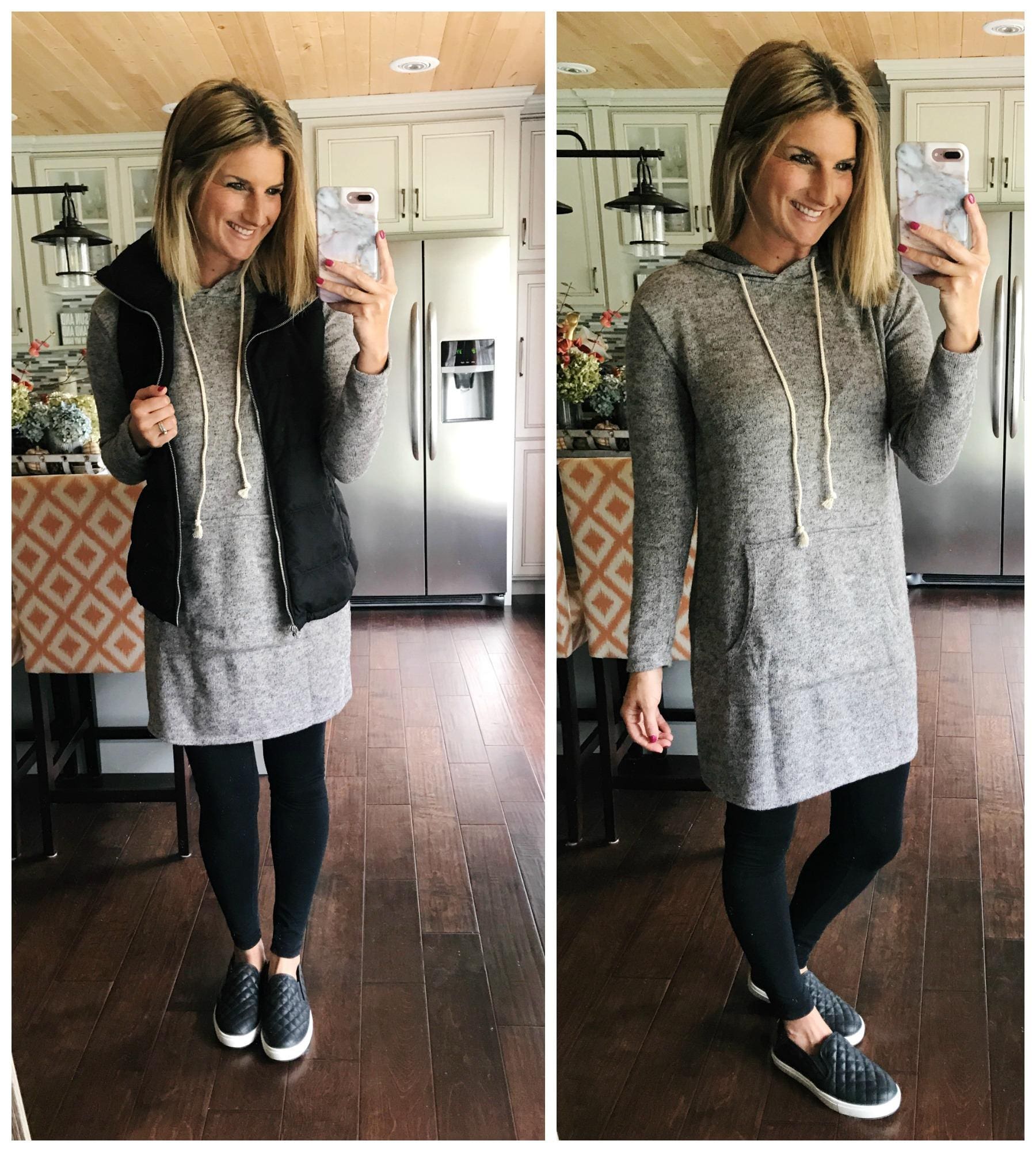 How to Wear a Tunic with Leggings
