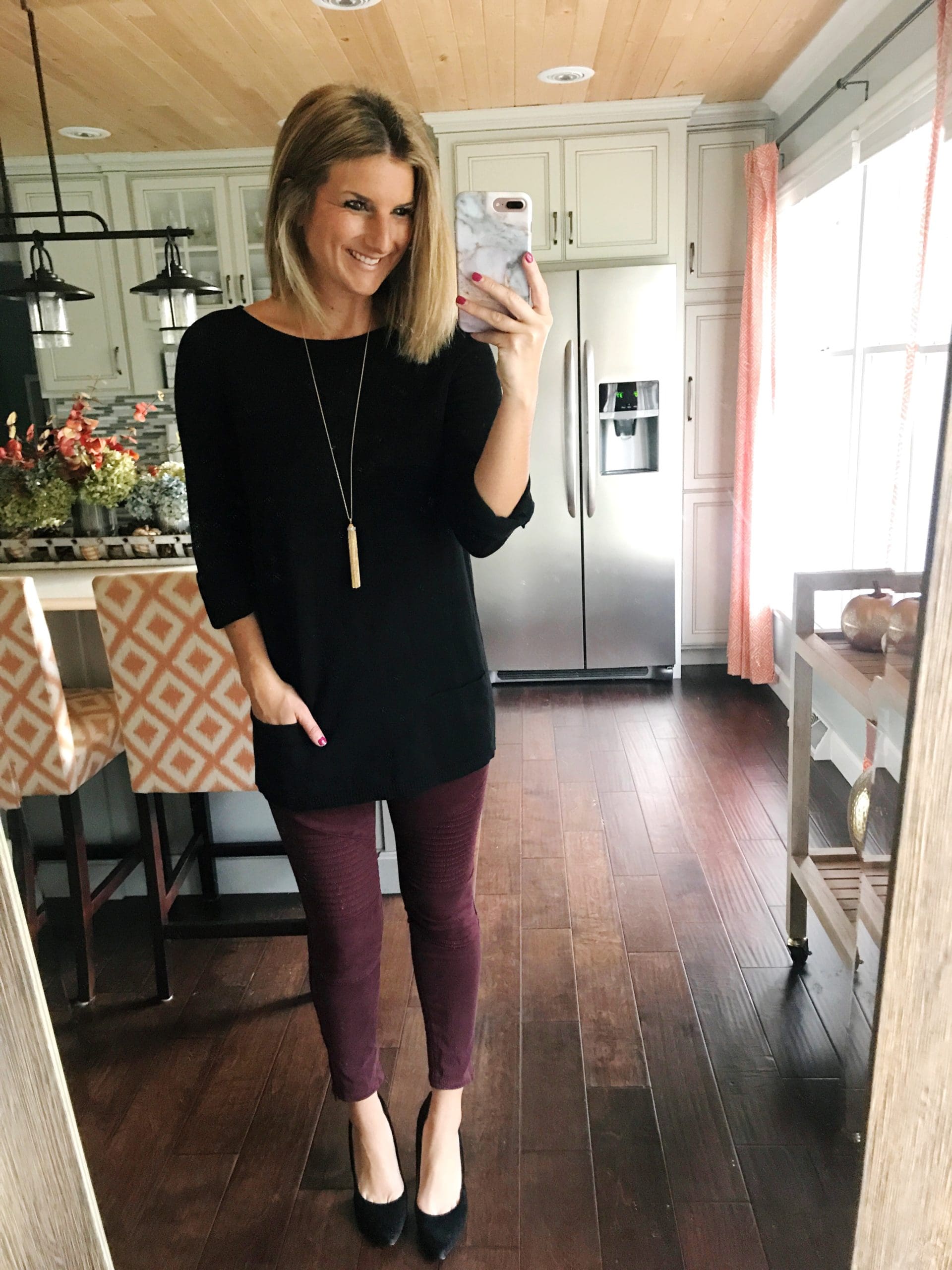 How to Dress Up Moto Jeggings