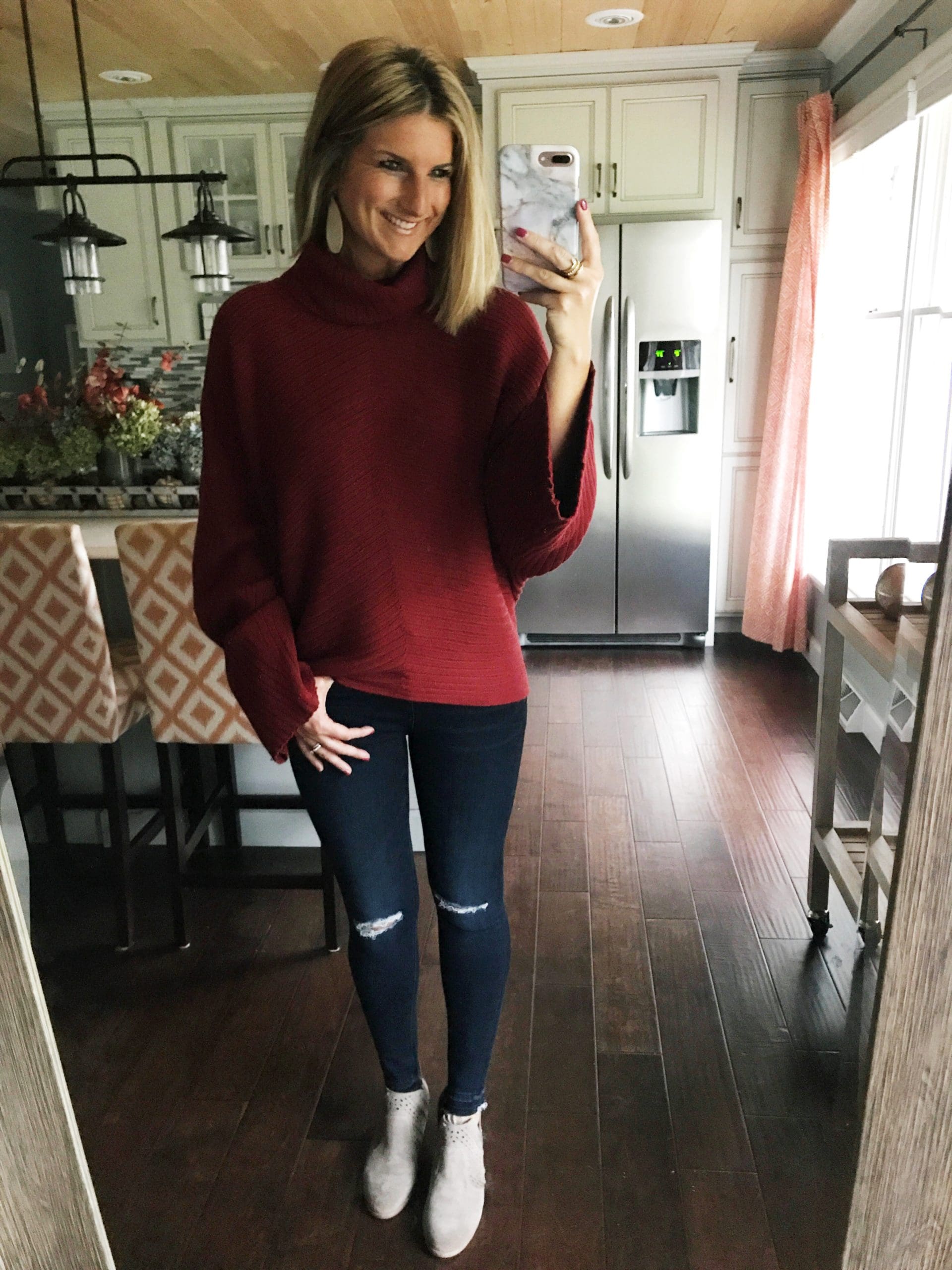 Oversized Fall Sweater Outfit
