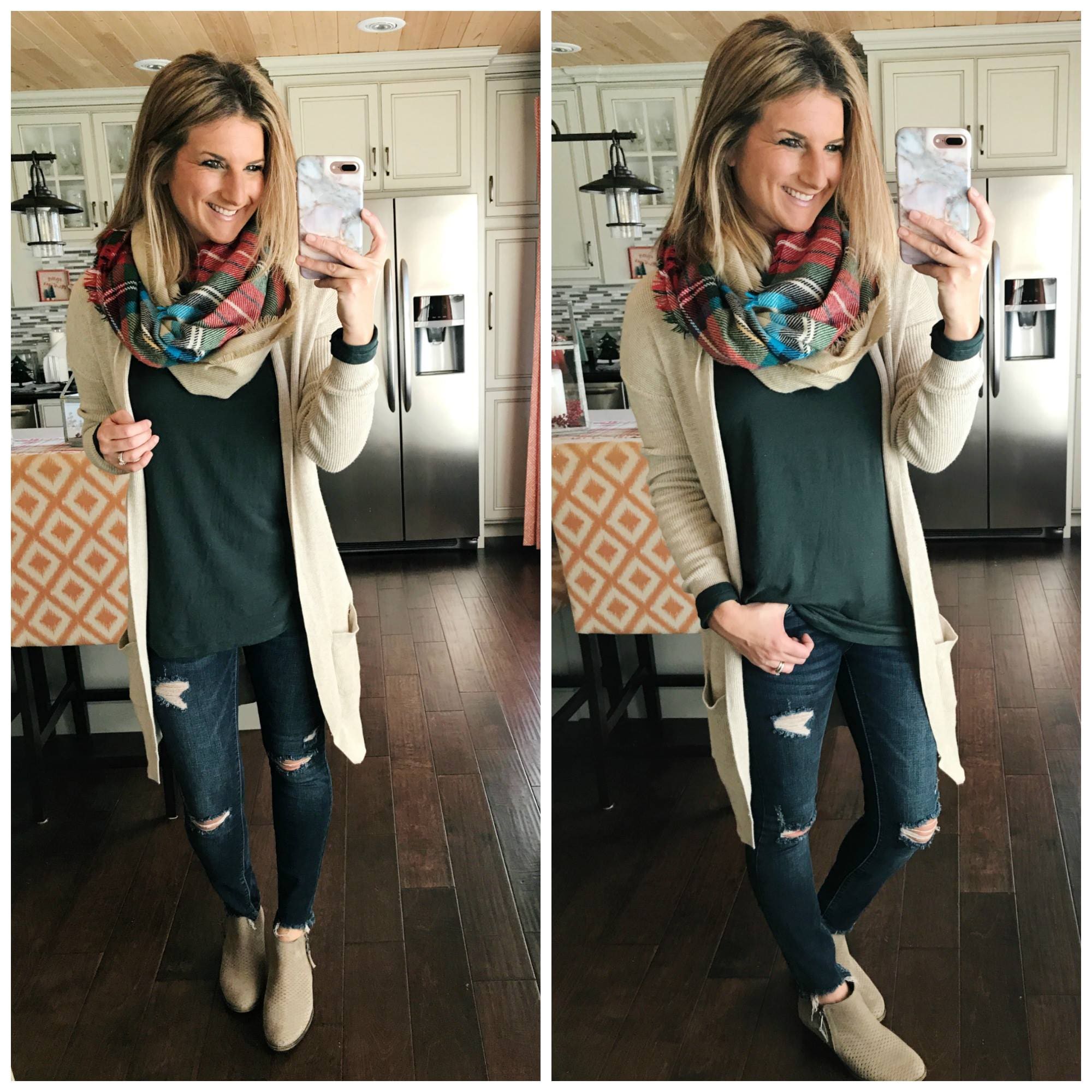 How to Wear an Infinity Scarf