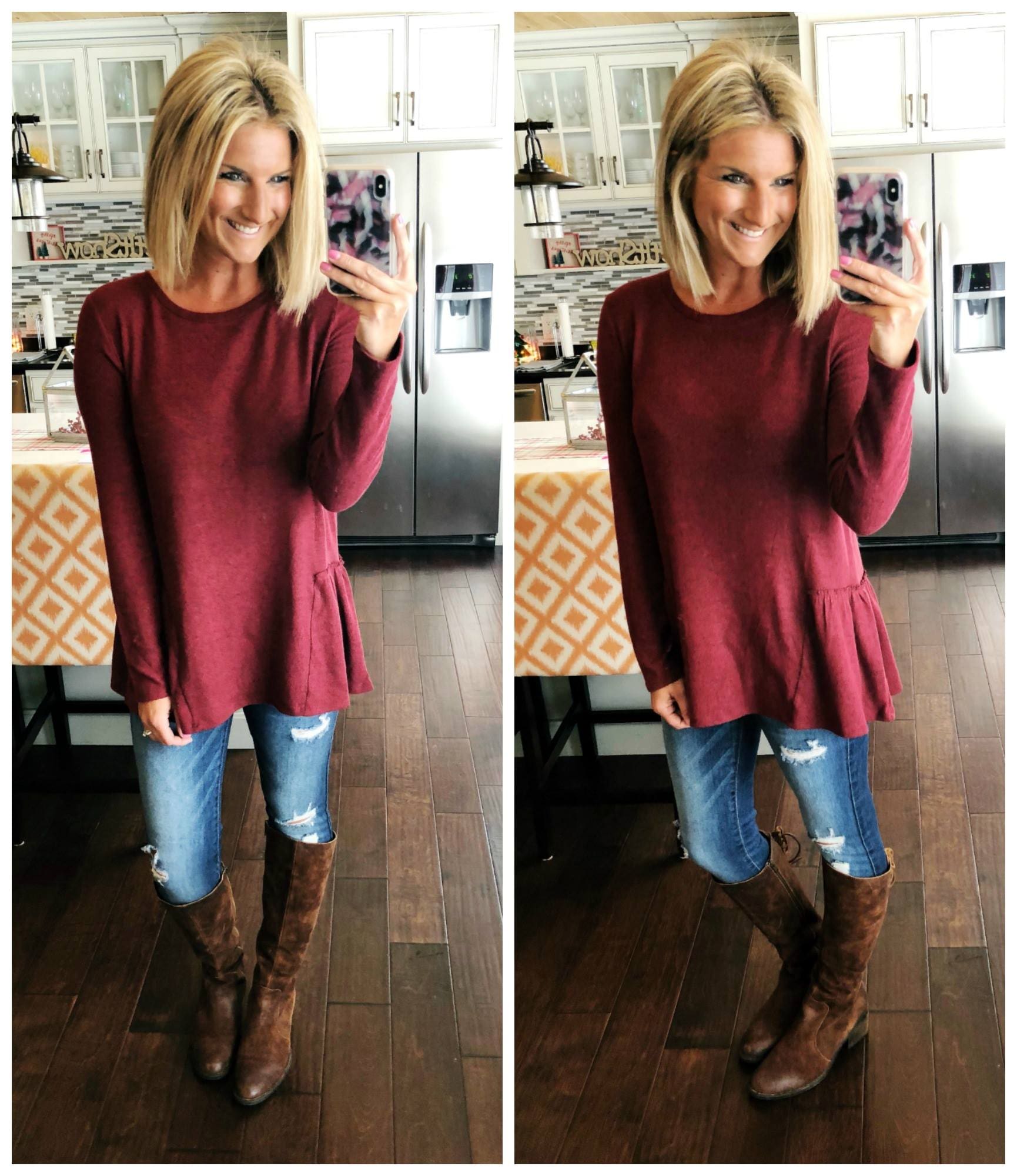 How to Wear a Peplum Top