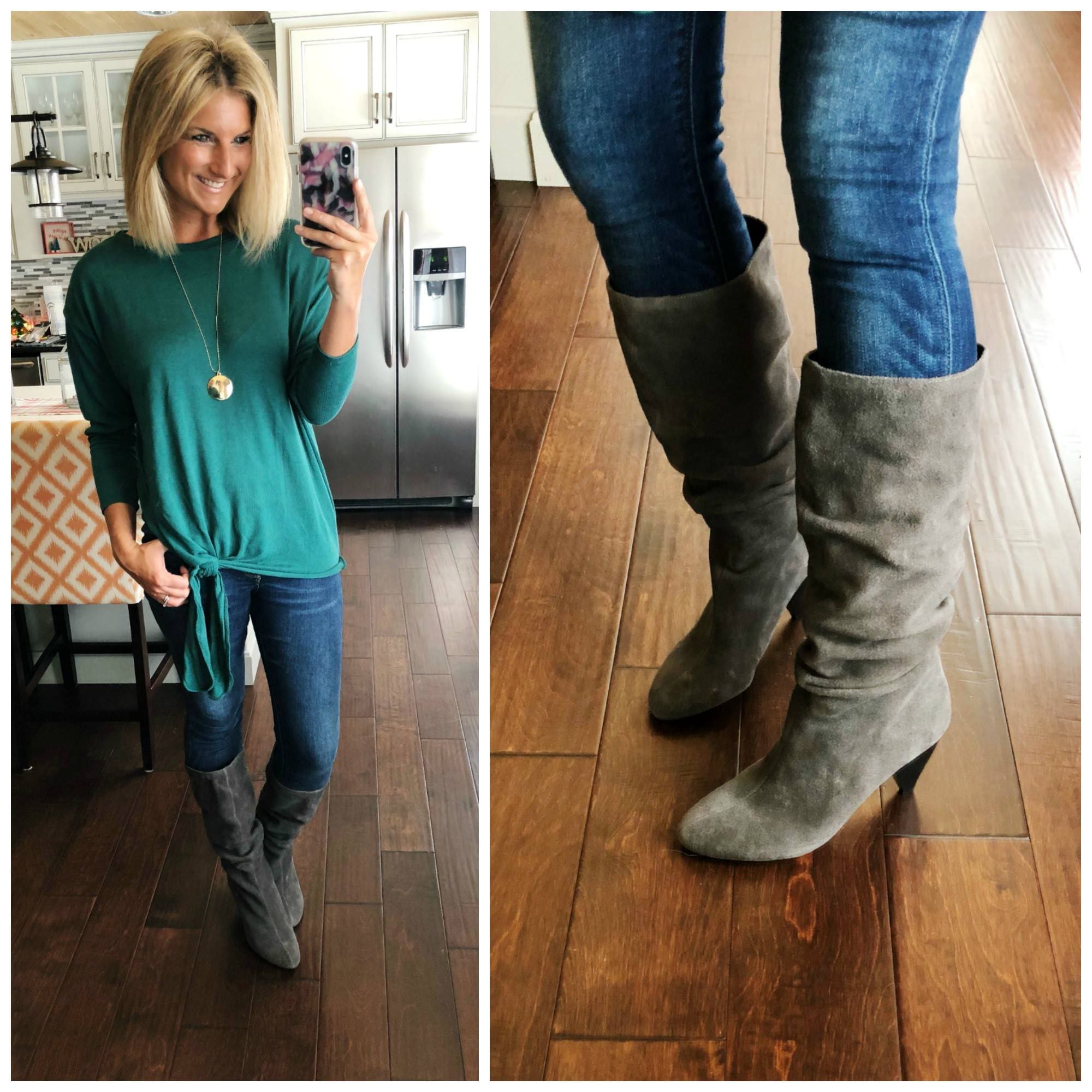 How to Wear Slouchy Boots