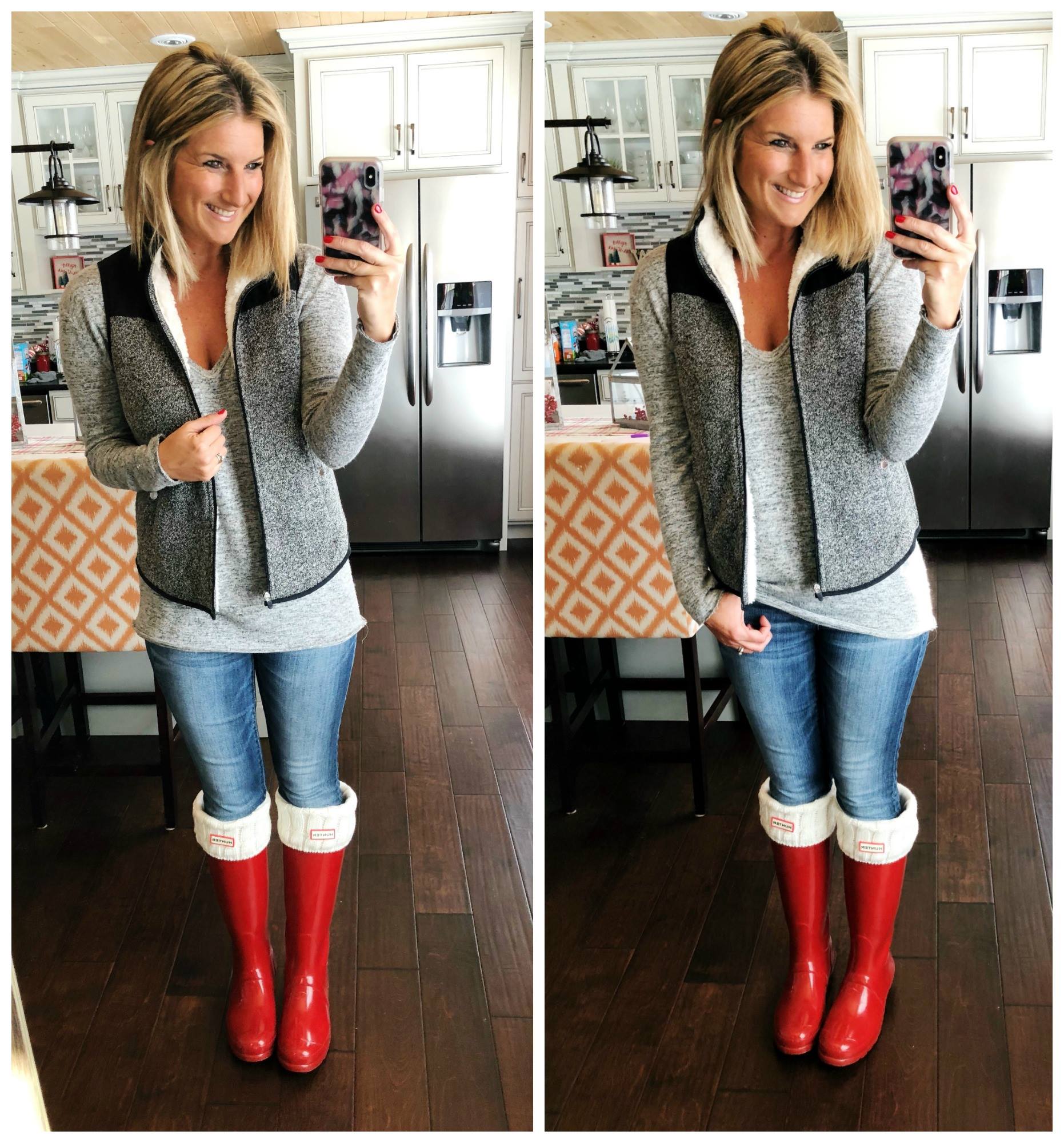 How to Wear Hunter Boots in the Winter