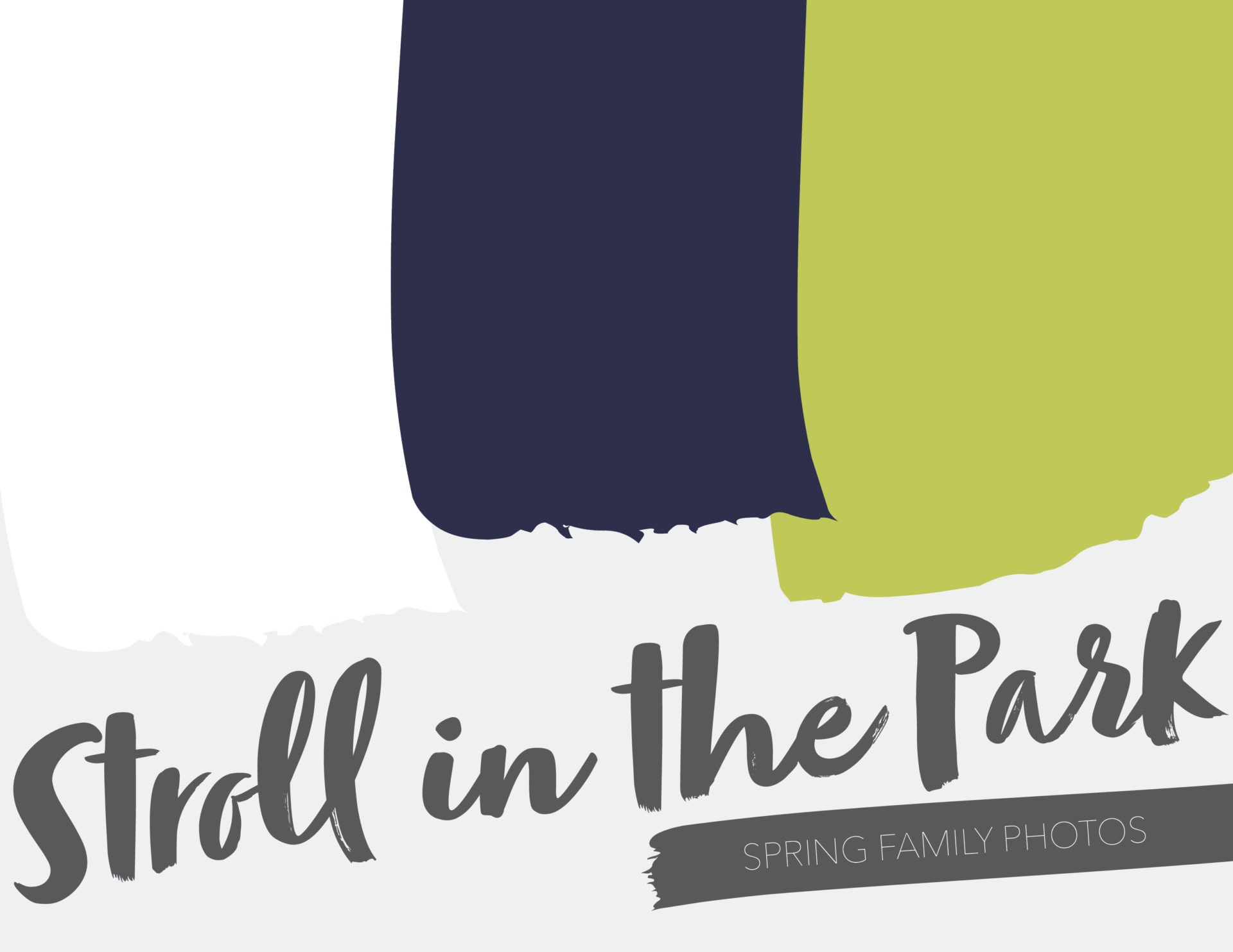 Spring Family Photo Color Scheme White Navy Lime
