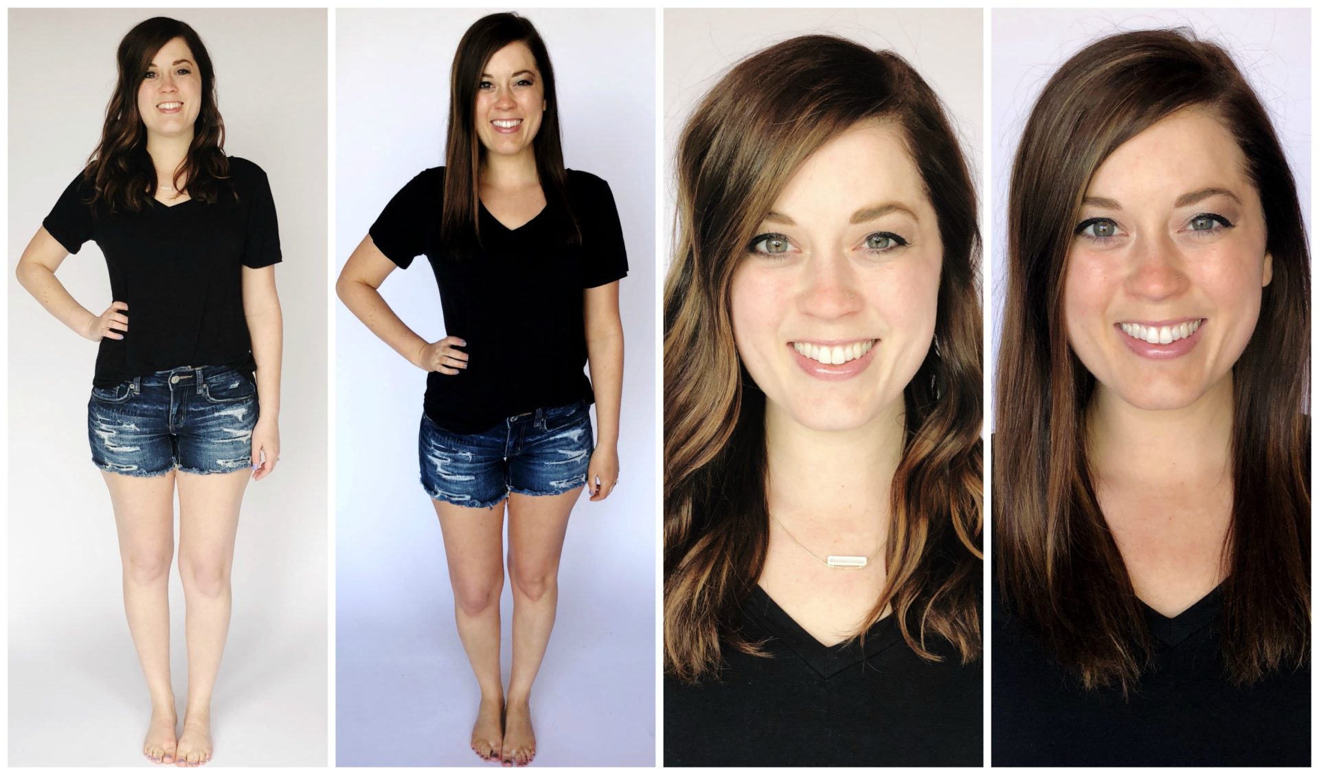 St Tropez Bronzing Lotion before and after