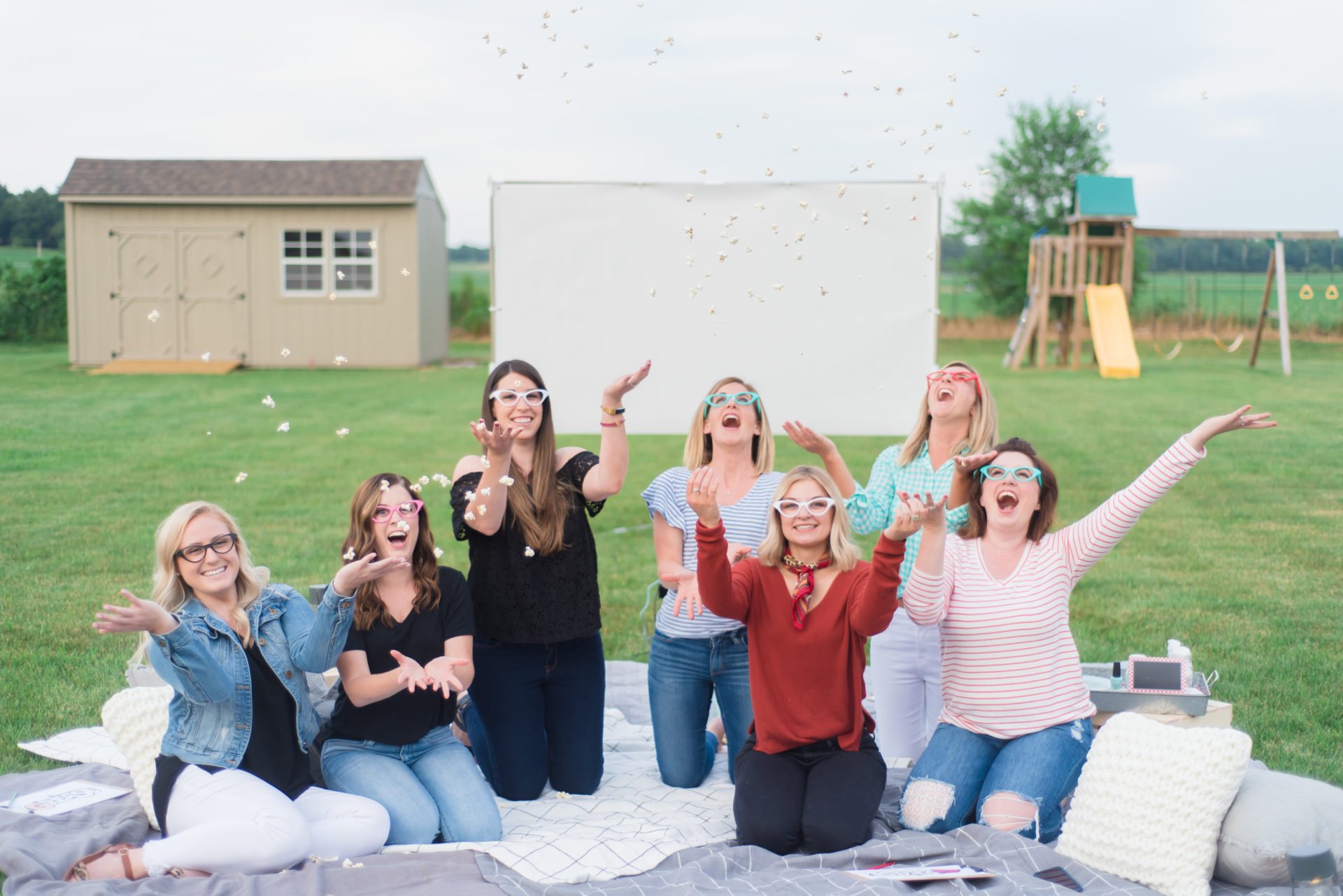 outdoor movie night