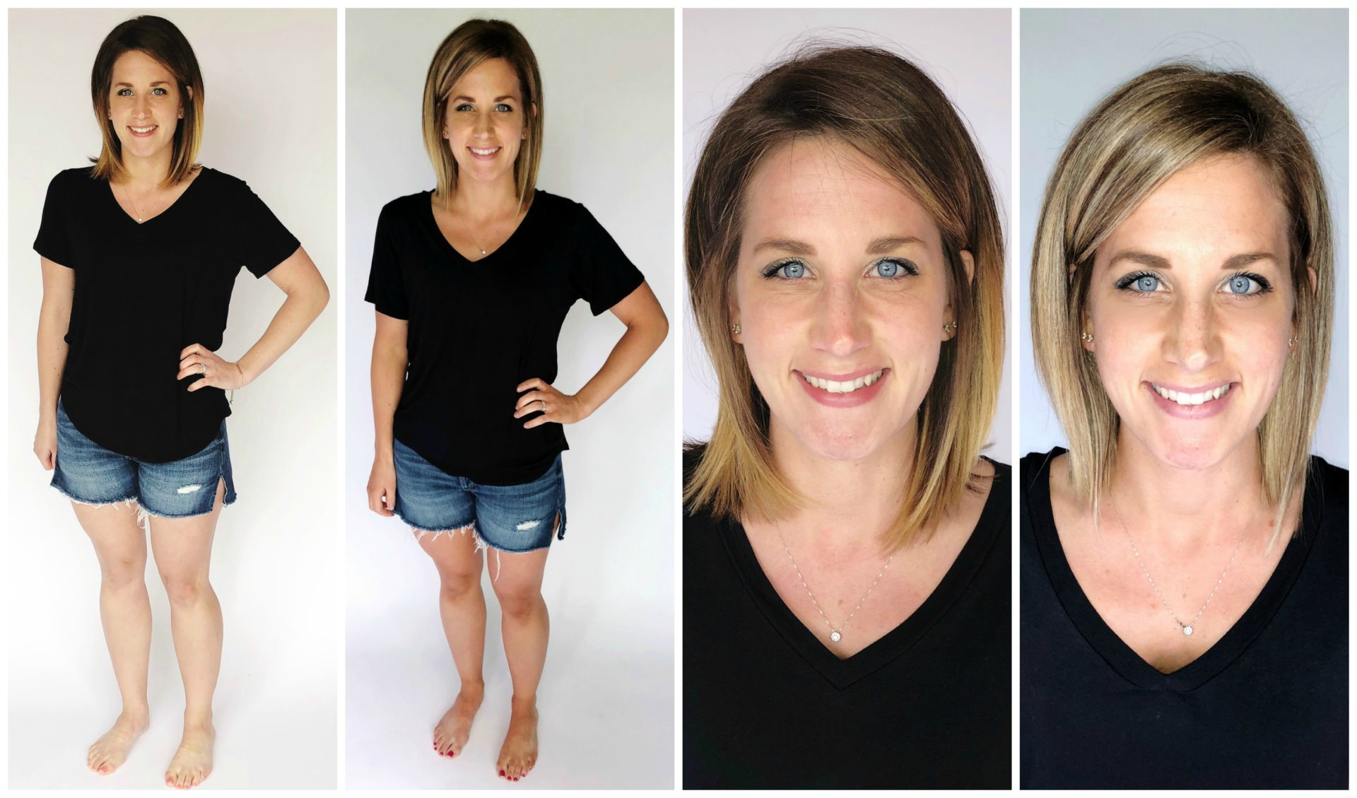 St Tropez Bronzing Lotion before and after