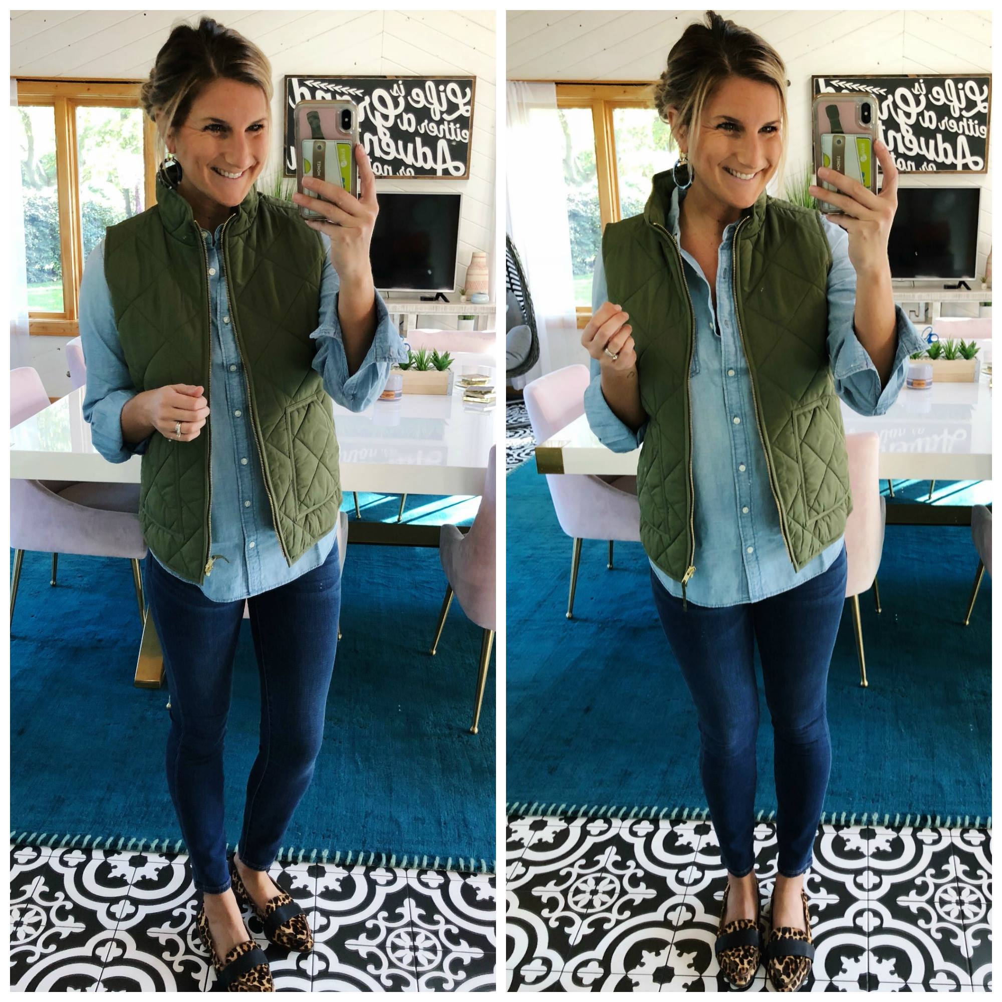 How to Style a Chambray Shirt // What to Wear with a Chambray Shirt // Chambray Top