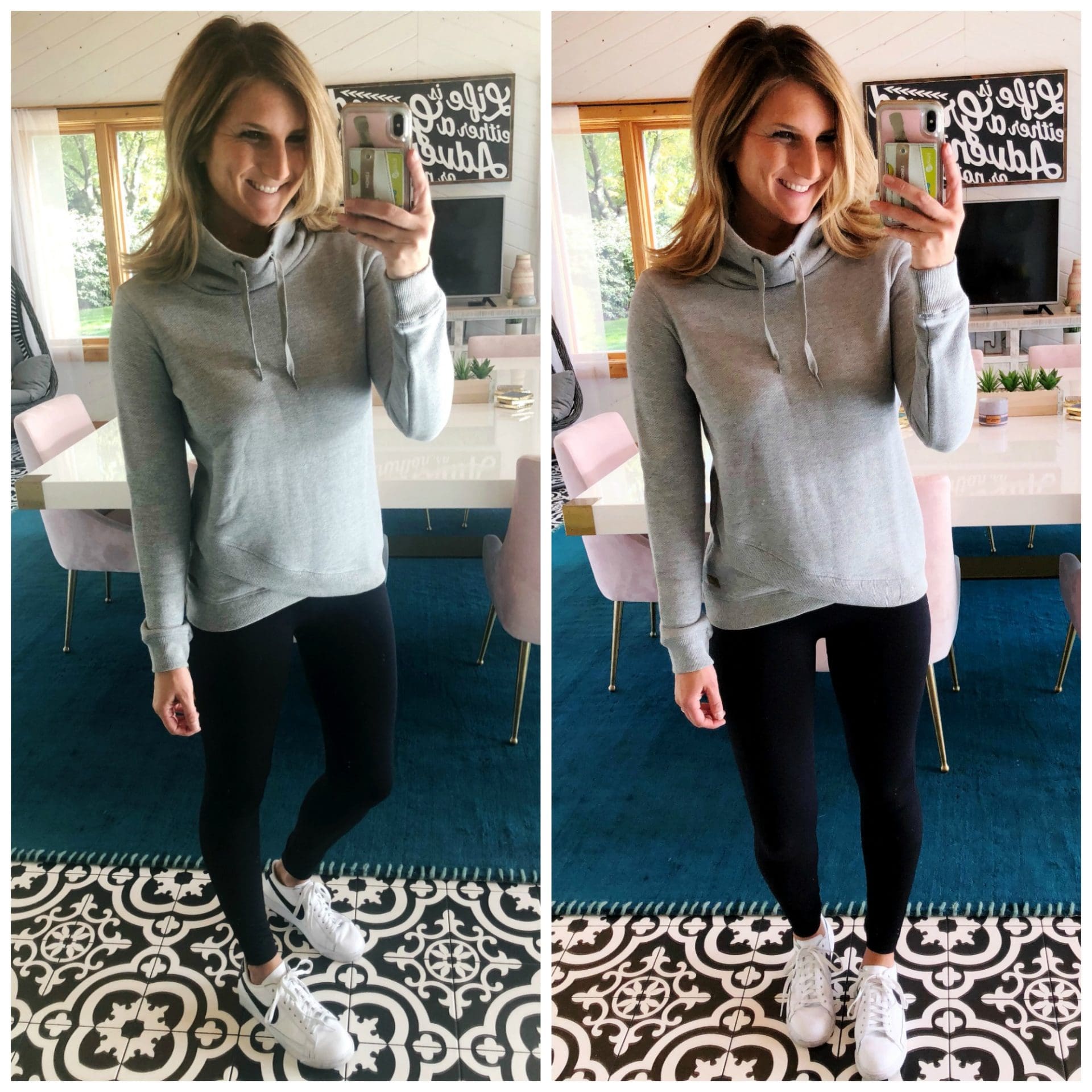 How to Style a Funnelneck Sweatshirt // Casual Fall Outfit