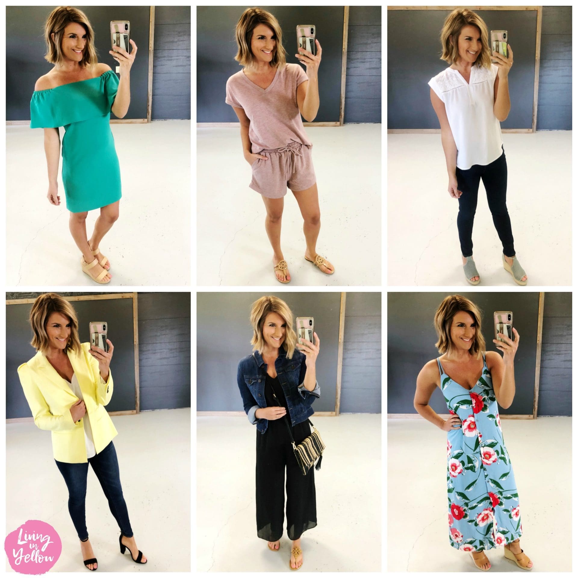 9 cute and chic outfits for Spring // Simple and easy outfits for Spring // Spring Outfit Inspiration // 